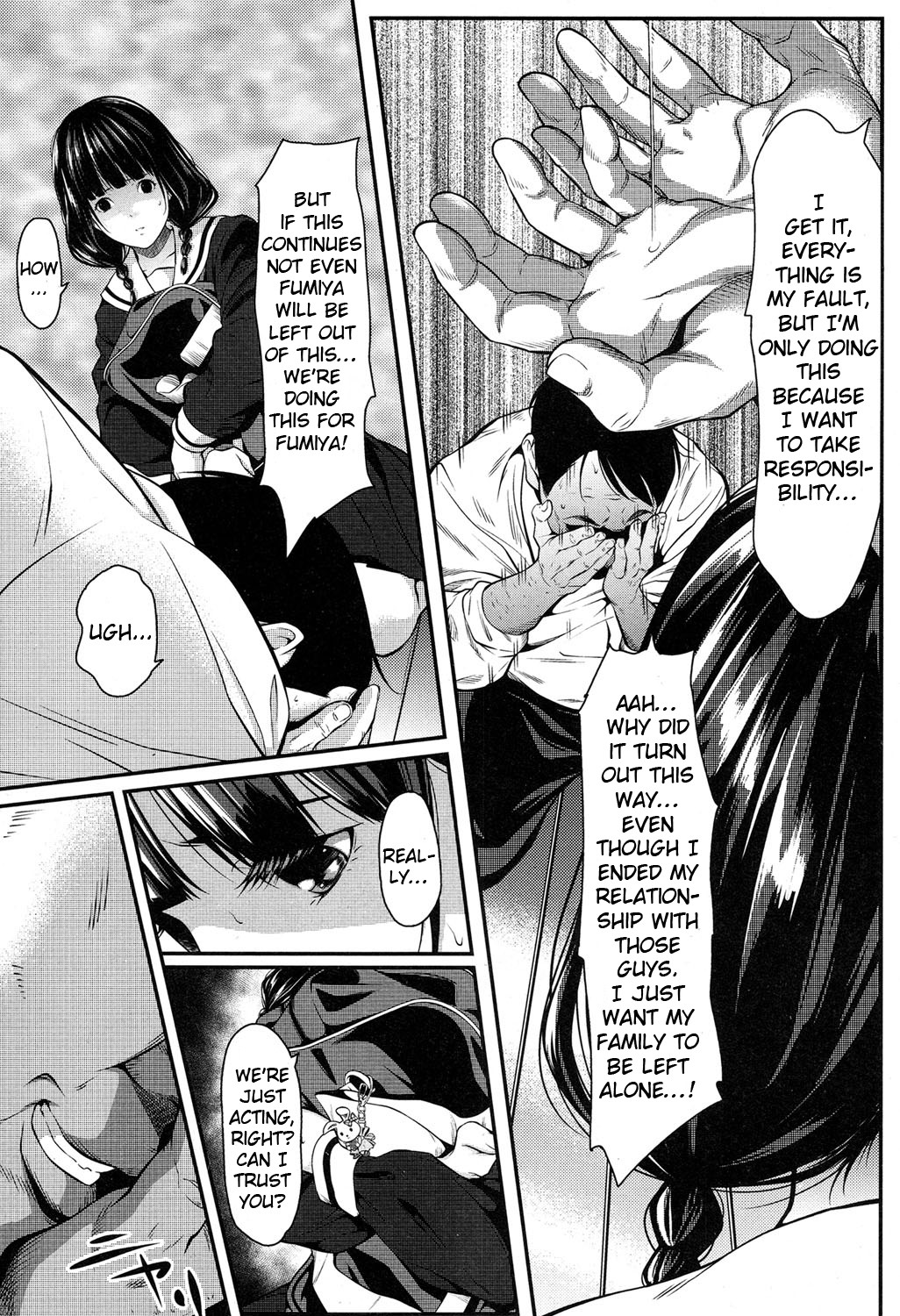 Hentai Manga Comic-Dark, and Cloudy...-Read-3